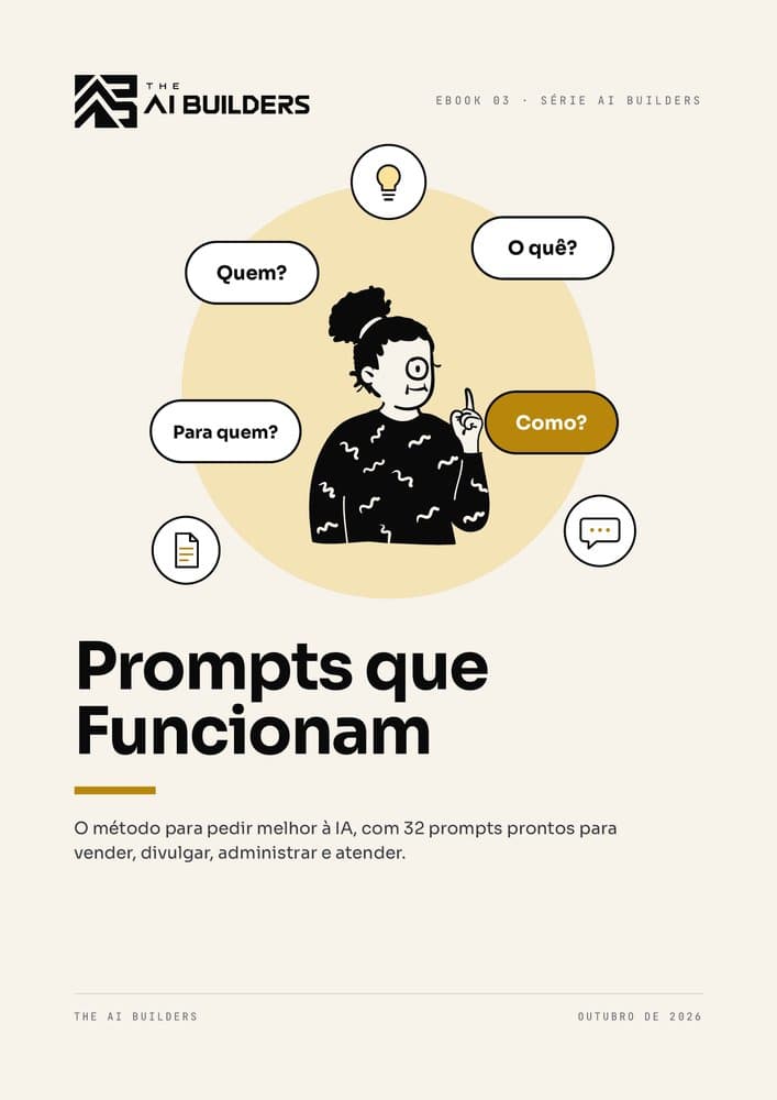 Capa do ebook Prompts que Funcionam